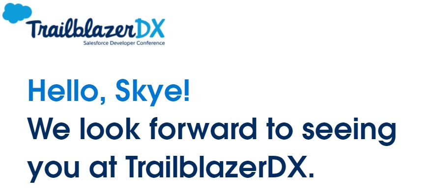 Super excited to register for #TrailblazerDX #TDX24!