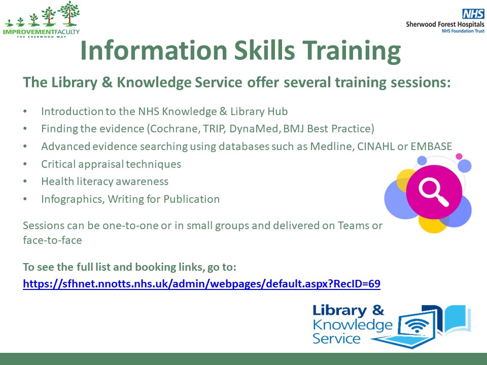 Sherwood Forest Hospitals Improvement Faculty tweet media