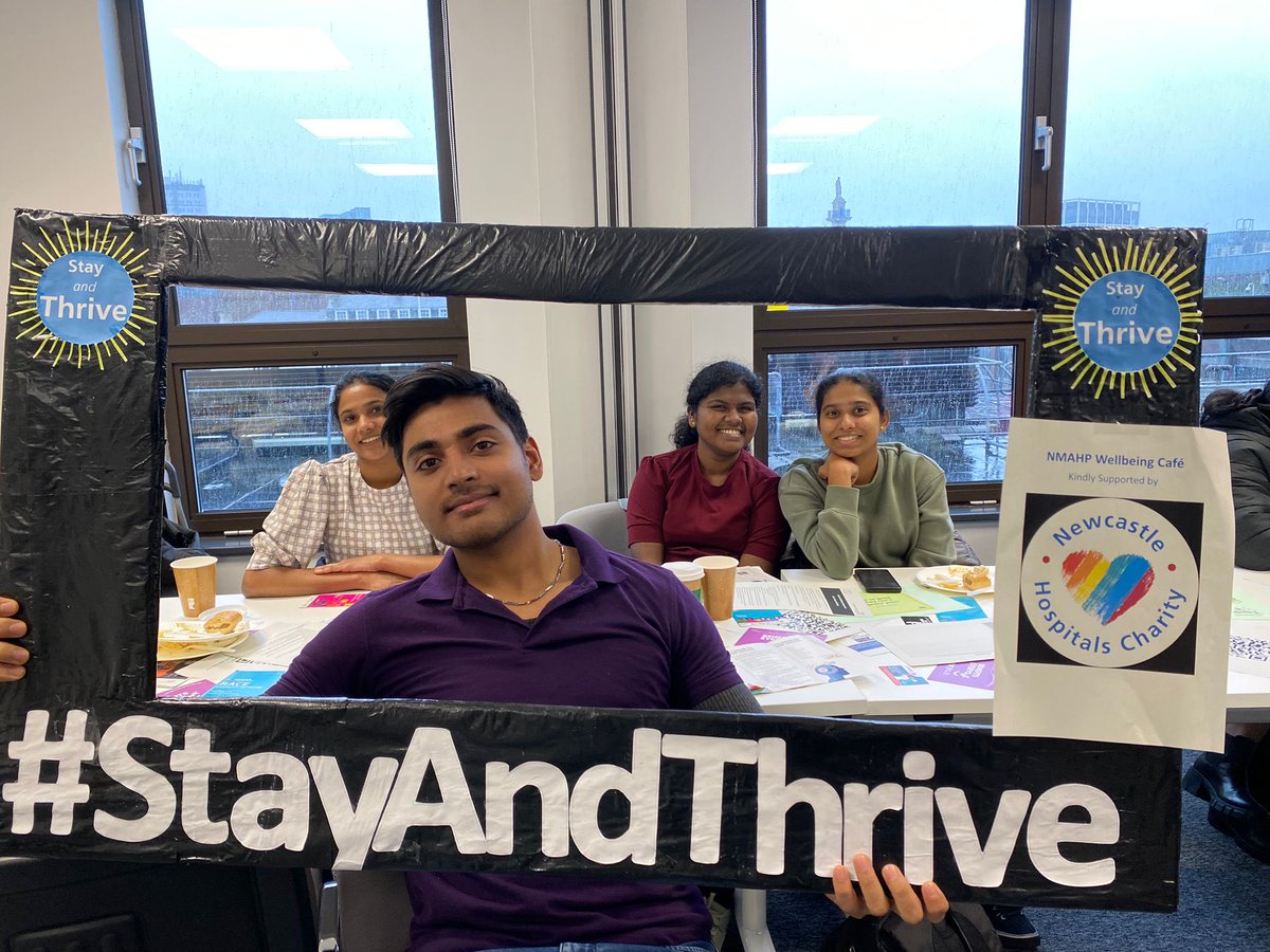 A huge thank you to everyone that supported and came to our 1st NMAHP Wellbeing Cafe, it’s been a huge success and looking forward to the next one #nmahp #stayandthrive <a href="/NUTHEqualities/">Newcastle Hospitals Equalities</a> <a href="/NewcastleNMAHPs/">Newcastle Hospitals NMAHPs</a> <a href="/NewcastleHosps/">Newcastle Hospitals</a> @ianjoyRN <a href="/MCushlow/">Maurya Cushlow 💙</a> <a href="/Poonams64655761/">Mrs Poonam Singh</a> @OdethRichardson