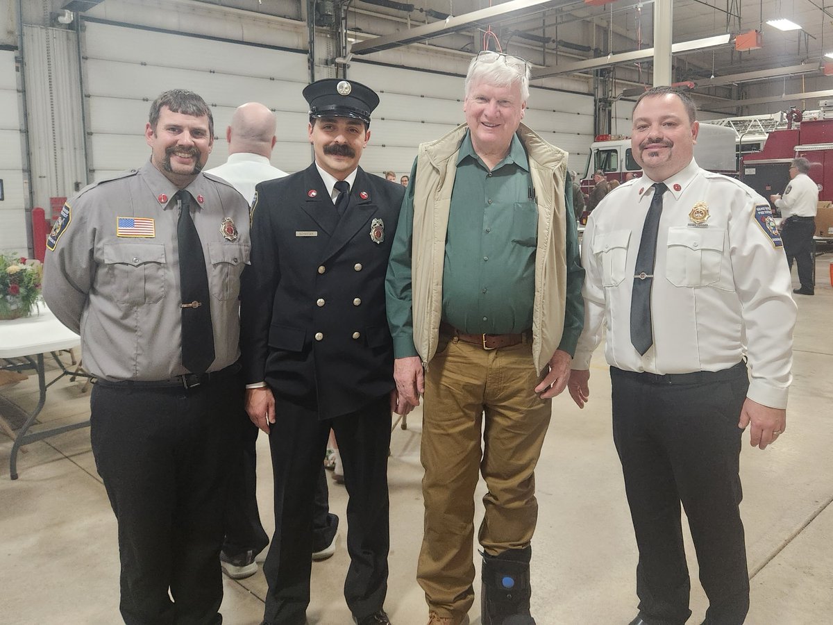 RepGrothman's tweet photo. I was glad to spend time with #Markesan Fire Department firefighters at their open house fundraiser to support the operations of the Department. Thank you for protecting our loved ones and local community. #WI06 https://t.co/Ftw1qqdp95