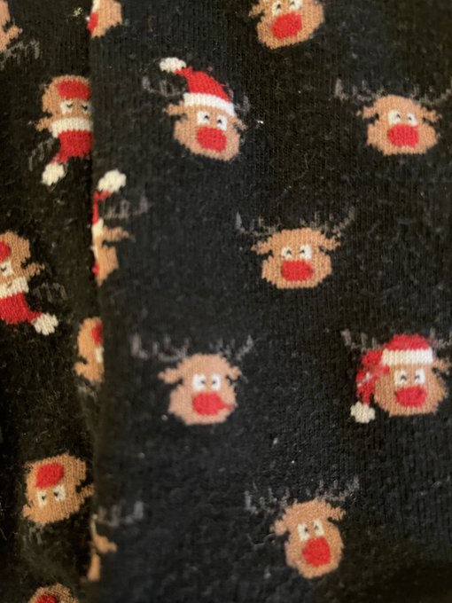 Some festive socks I'll have available for purchase to the first person who smells my cute toes 😋 https://t