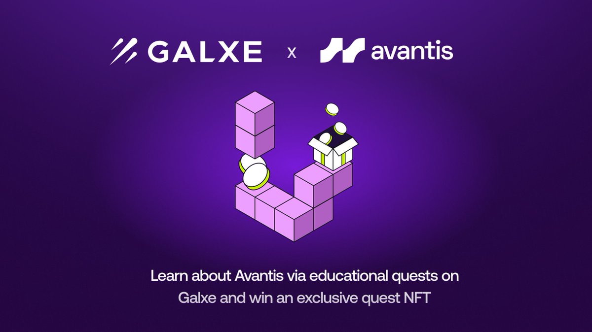 verantaxyz's tweet photo. 1/ Discover, Explore, and Trade on Avantis. 📈

Join our testnet quest campaign, powered by @Galxe! Learn more about Avantis through a series of educational quests, and complete all quests to receive an exclusive questing NFT!

Visit our campaign: https://t.co/TAskjNWj2W https://t.co/p9mzjVkdFc