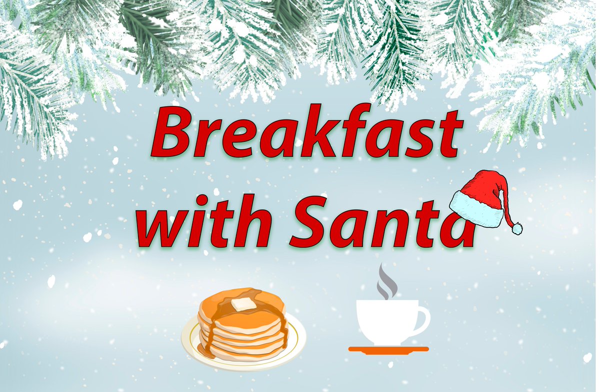 Join us this Saturday 12/9 from 8am to 11am in the Oviedo High Commons! All-You-Can-Eat pancakes and sausage + coffee and juice. Digital pictures with Santa come at no additional cost. Admission is $10 but kids 10 &amp; under are FREE!