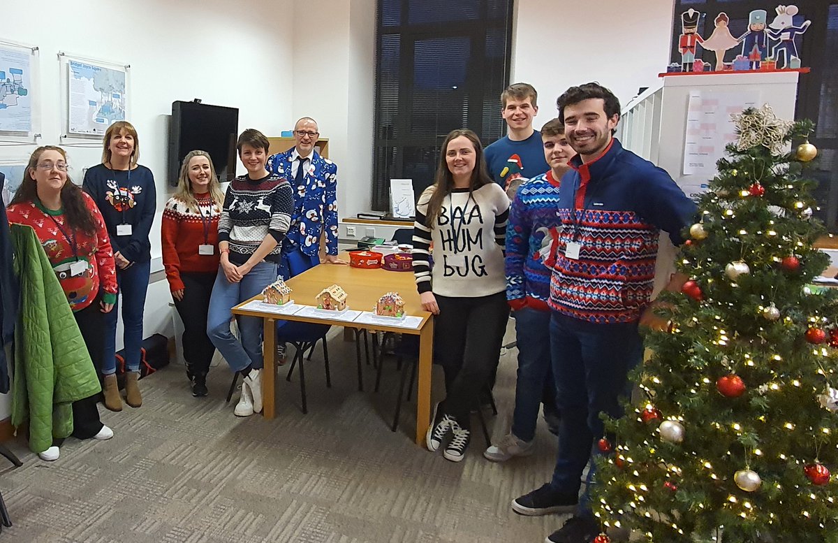 Feeling a bit Christmas'y at McCloys! Great effort everyone!