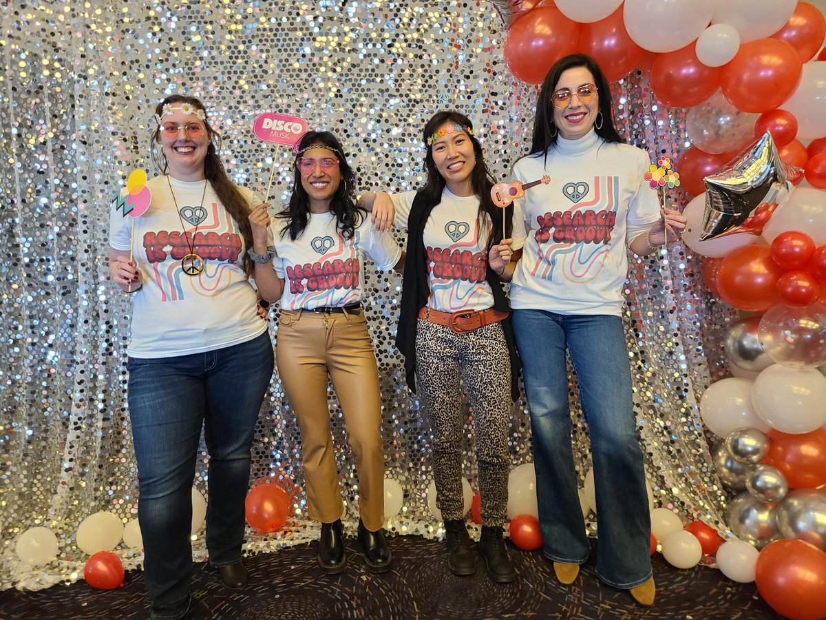 SE Research Centre (@sehcresearch) on Twitter photo #Research is Groovy!
Yesterday <a href="/lizdoesresearch/">Elizabeth Kalles</a> <a href="/paige_fernandes/">Paige Fernandes</a> <a href="/JustineGiosa/">Justine Giosa</a> of <a href="/SEHCResearch/">SE Research Centre</a> attended <a href="/SEHealth_SEHC/">SE Health</a>'s “Through the Decades” themed holiday party to mark 115 years of impact!
A great time celebrating our collective successes spreading #hopeandhappiness 🫶 #Research is Groovy!
Yesterday <a href="/lizdoesresearch/">Elizabeth Kalles</a> <a href="/paige_fernandes/">Paige Fernandes</a> <a href="/JustineGiosa/">Justine Giosa</a> of <a href="/SEHCResearch/">SE Research Centre</a> attended <a href="/SEHealth_SEHC/">SE Health</a>'s “Through the Decades” themed holiday party to mark 115 years of impact!
A great time celebrating our collective successes spreading #hopeandhappiness 🫶