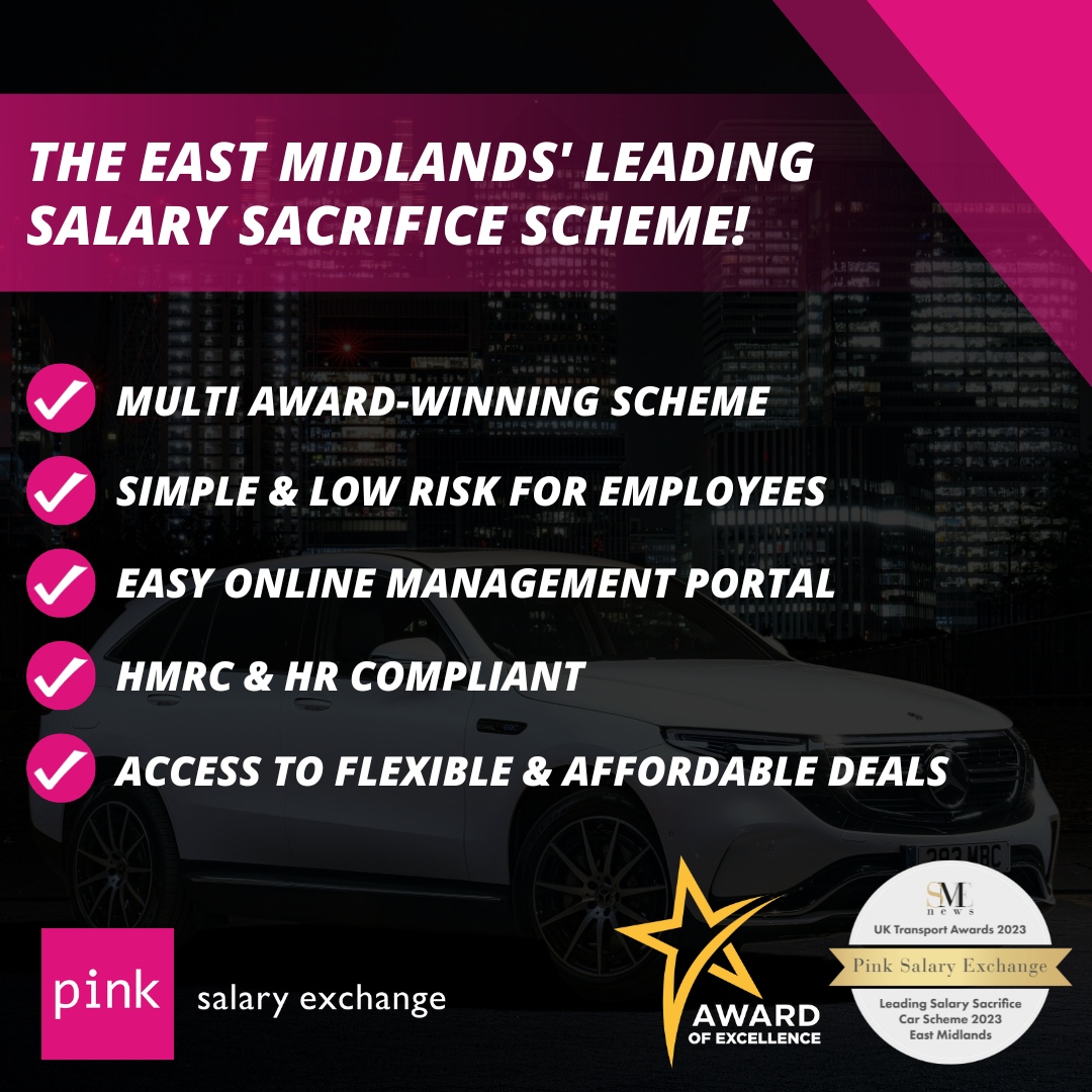 Low-risk, easy-to-manage and both HMRC and HR compliant, our multi award-winning #PinkSalaryExchange scheme is the Number 1 choice for businesses of all sizes! 🌐 bit.ly/3mb71zC 📞 0116 2488 148 📧 enquiries@pinksalaryexchange.co.uk #EVSalarySacrifice #SalarySacrifi...