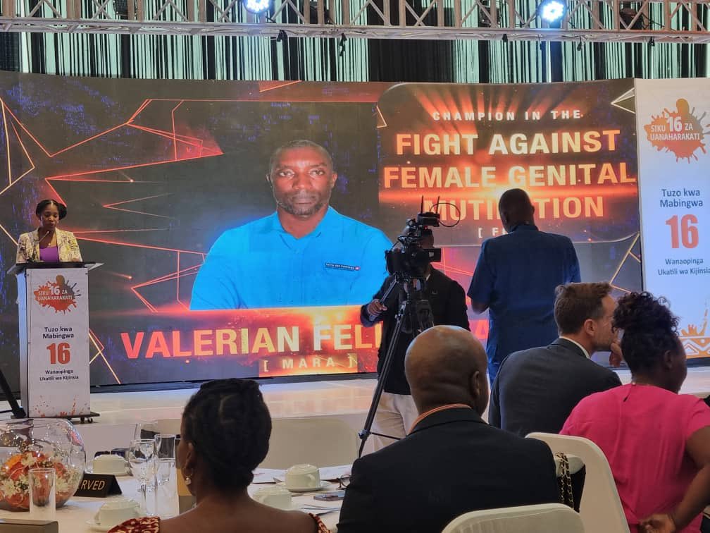 We gather this evening to acknowledge and celebrate 16 Champions in the fight against Gender Based Violence. We appreciate and honor their unwavering dedication to protecting the rights and futures of young girls and boys, men and women. Hongera #Valerian #ZuiaUkatiliWaKijinsia