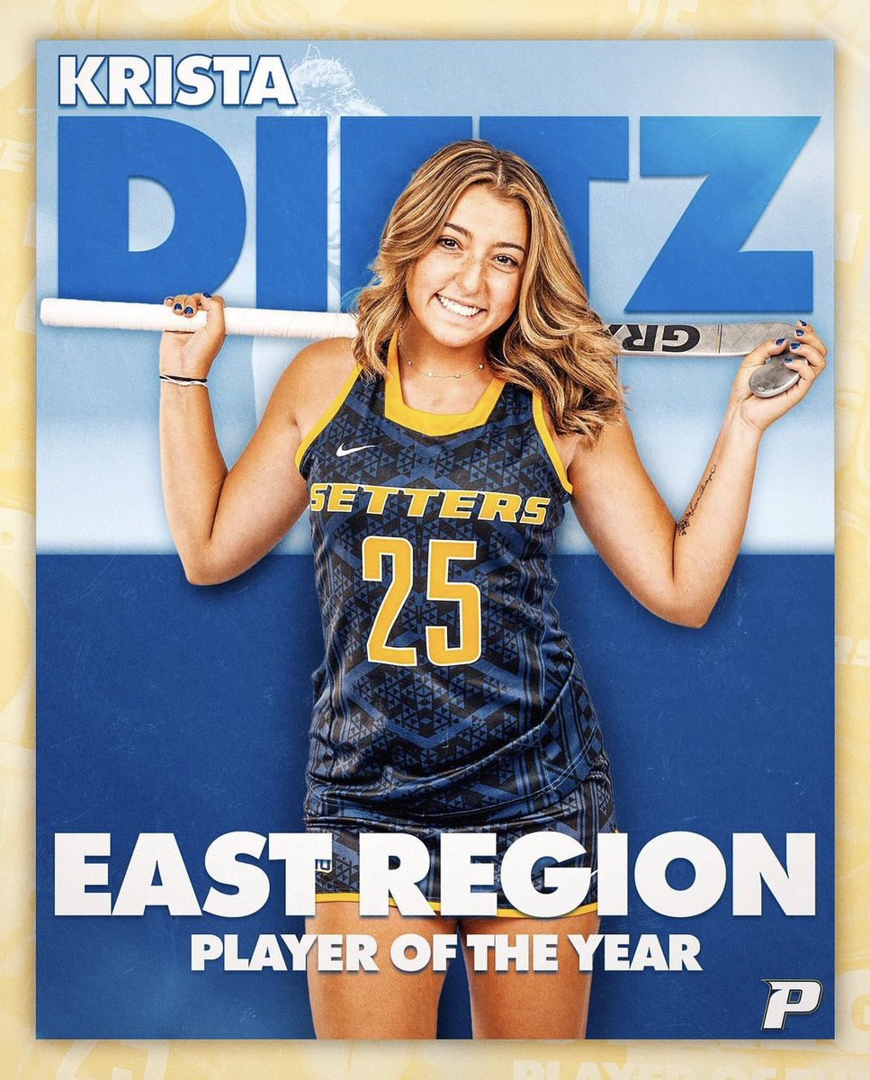 Regional Player of the Year

After an incredible season, Krista Dietz is the first Setter to earn NFHCA Regional Player of the Year honors!! 🎉