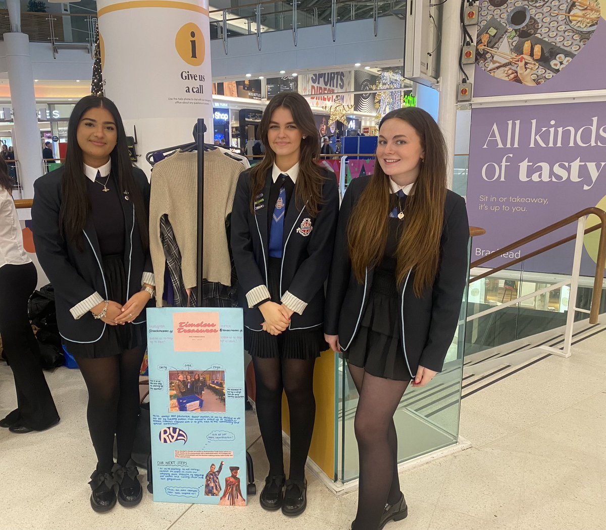 Some of our Renfrewshire School teams here @Braehead for <a href="/YE_Scotland/">Young Enterprise Scotland</a> Christmas Trades Fair 23. <a href="/dyw_ren/">Renfrewshire DYW</a> <a href="/DYWWEST/">DYW West</a> <a href="/Paisley_Grammar/">Paisley Grammar School</a> <a href="/JohnstoneHighSc/">Johnstone H.S.</a> <a href="/Trinityrenfrew/">Trinity HS Renfrew</a> <a href="/DYWPMHS/">DYW Park Mains</a>