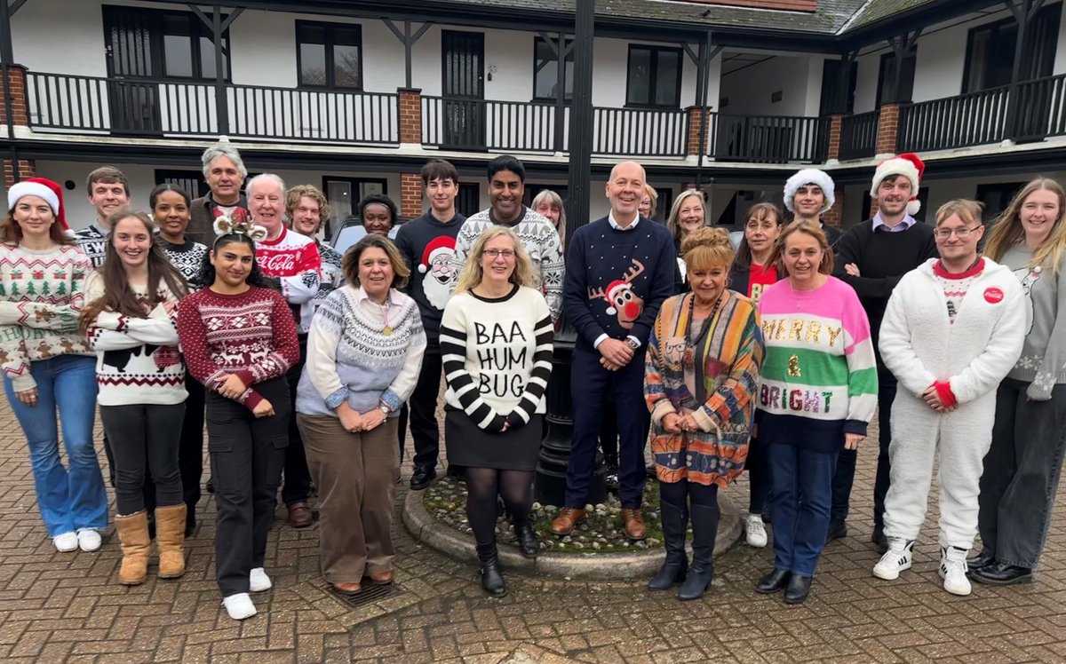Loving the fabulous festive knitwear worn by our team today in support of Christmas Jumper Day and raising money for <a href="/savechildrenuk/">Save the Children UK</a> 🎅🎄

#ChristmasJumperDay #Christmas2023 #team