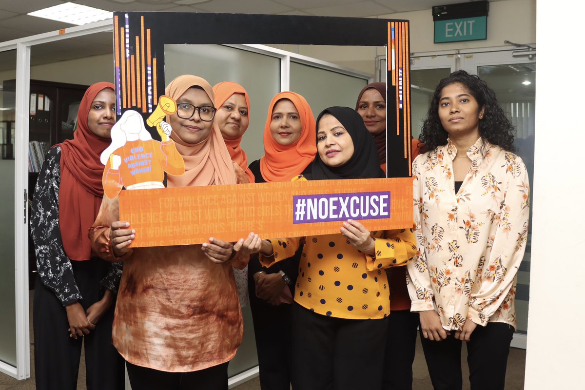 MoEdumv's tweet photo. #TeamMoE goes orange to support #16DaysOfActivism against gender-based violence! 

#NoExcuse
#OrangeTheWorld
#GenerationEquality https://t.co/hnqRwBEbaf