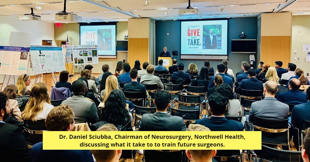 Zucker School of Med (@zuckersom) on Twitter photo Delighted by the success of our Northeast Neuroscience Medical Student Research Symposium! Drs. <a href="/KevinJTraceyMD/">Prof. Kevin J. Tracey, MD</a>, <a href="/DanielSciubba/">Daniel Sciubba</a> & <a href="/timothywhiteMD/">Timothy White, MD</a> delivered exceptional insights at the event. A truly inspiring atmosphere!
.
.
#Neuroscience #MedEd #ZuckerSoM PC: @adrianchenmd Delighted by the success of our Northeast Neuroscience Medical Student Research Symposium! Drs. <a href="/KevinJTraceyMD/">Prof. Kevin J. Tracey, MD</a>, <a href="/DanielSciubba/">Daniel Sciubba</a> & <a href="/timothywhiteMD/">Timothy White, MD</a> delivered exceptional insights at the event. A truly inspiring atmosphere!
.
.
#Neuroscience #MedEd #ZuckerSoM PC: @adrianchenmd