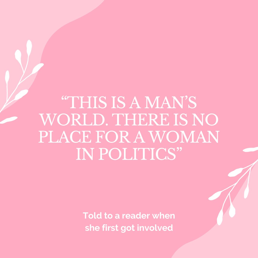 LessonsCampaign's tweet photo. We will be presenting a multipart series on things said to our writers and our readers as women in politics. We will then do a follow up about things you hear and you actually find people who value you as a woman in politics. https://t.co/nFSFLeMXAg