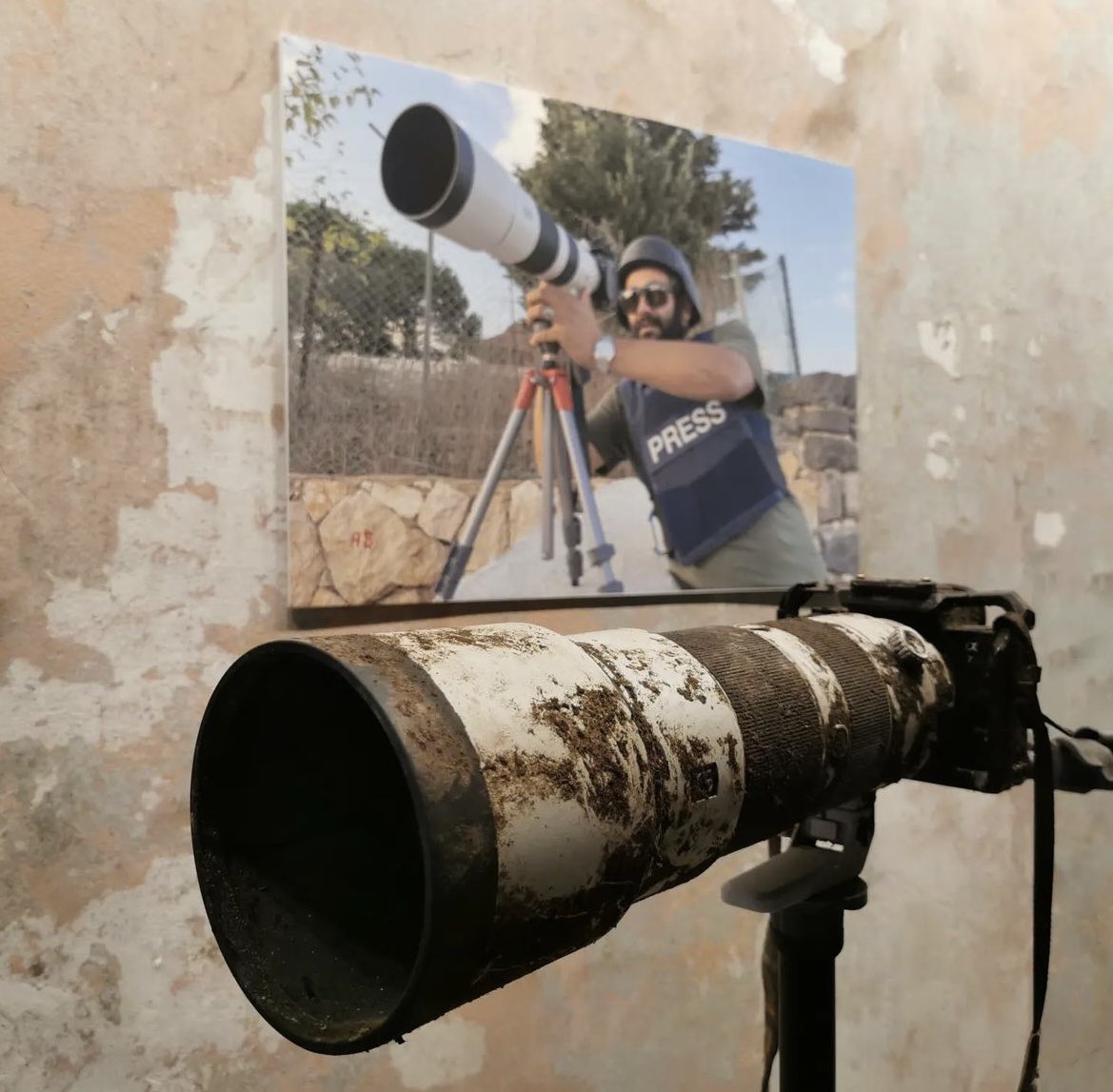 As of today, 56 Palestinian journalists have lost their lives covering the Israel-Gaza War.

Would the world allow 56 Western journalists to be killed reporting on a war?

Photo by <a href="/HassanAmmar5/">Hassan Ammar</a>