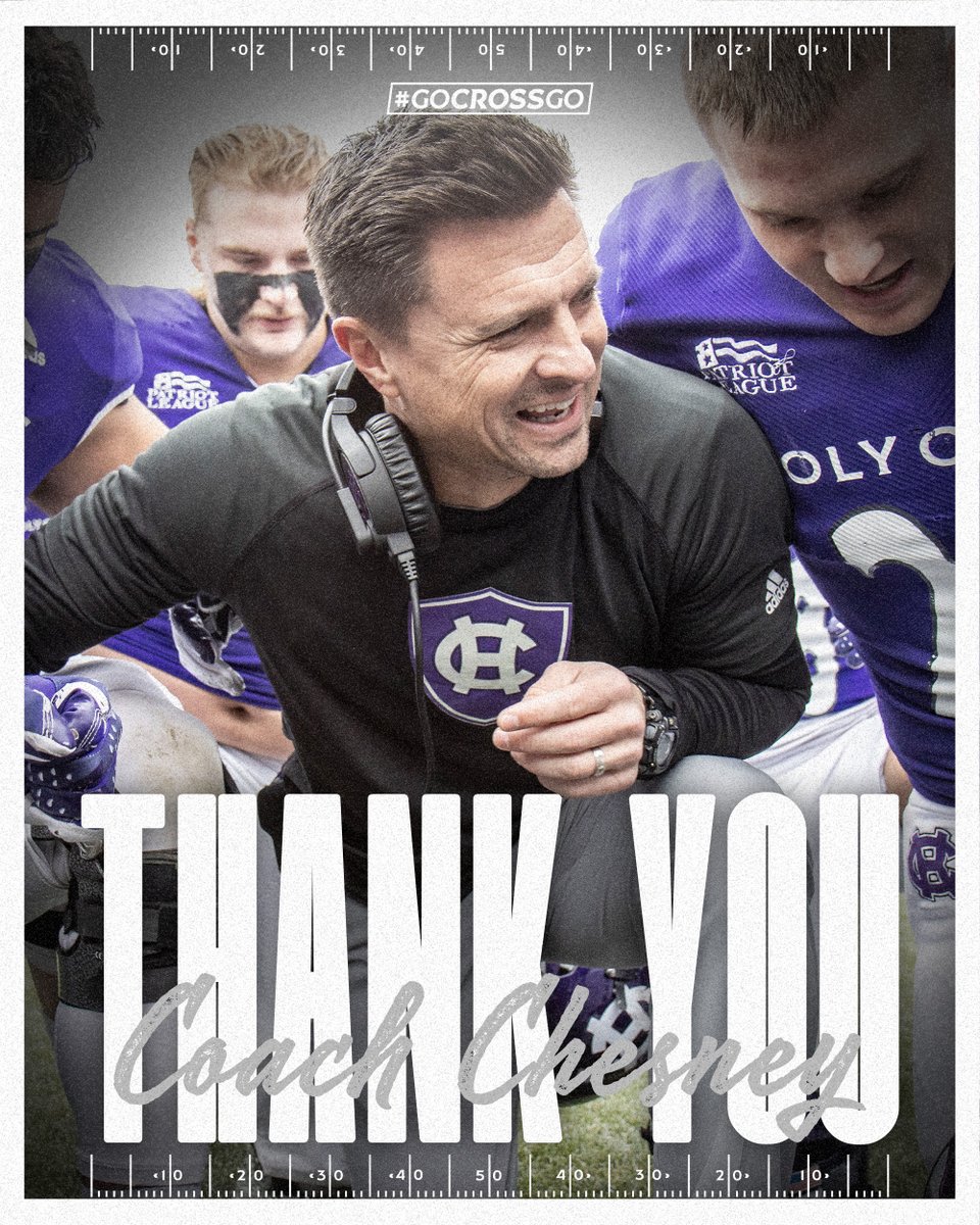 .@CoachBobChesney has stepped down from his position as head coach of the Holy Cross football team to accept the head coaching job at James Madison University: bit.ly/3t8kgak