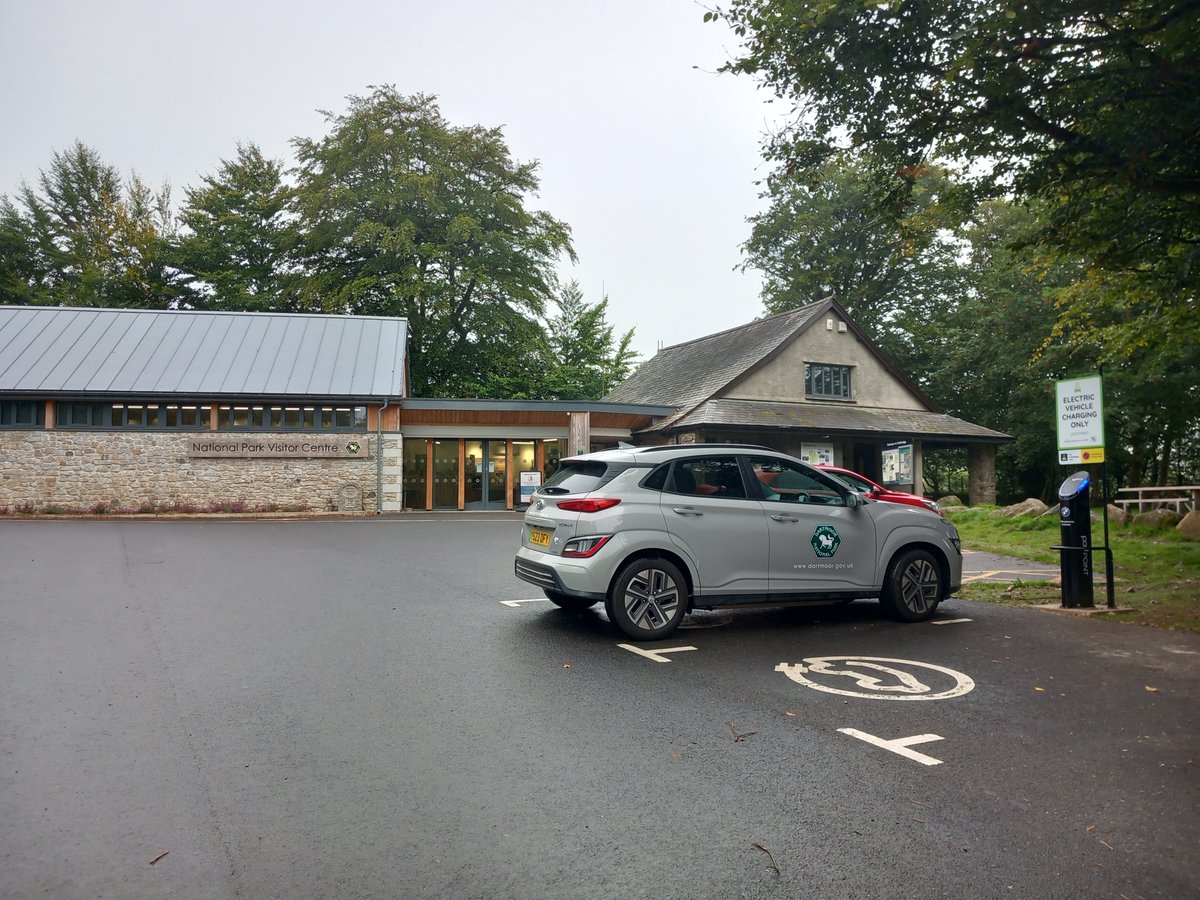 We are excited to announce Dartmoor now has 3 new EV charging points through the #RechargeInNature partnership with @BMW_UK and @uknationalparks. These electric charge points can be found at Postbridge and Princetown Visitor Centres and Meldon Reservoir car parks.