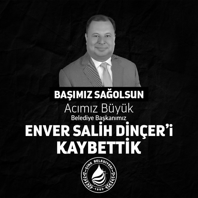 Aydın Halkı, Acı Haber: Belediye Başkanımız Dinçer’i Kaybettik