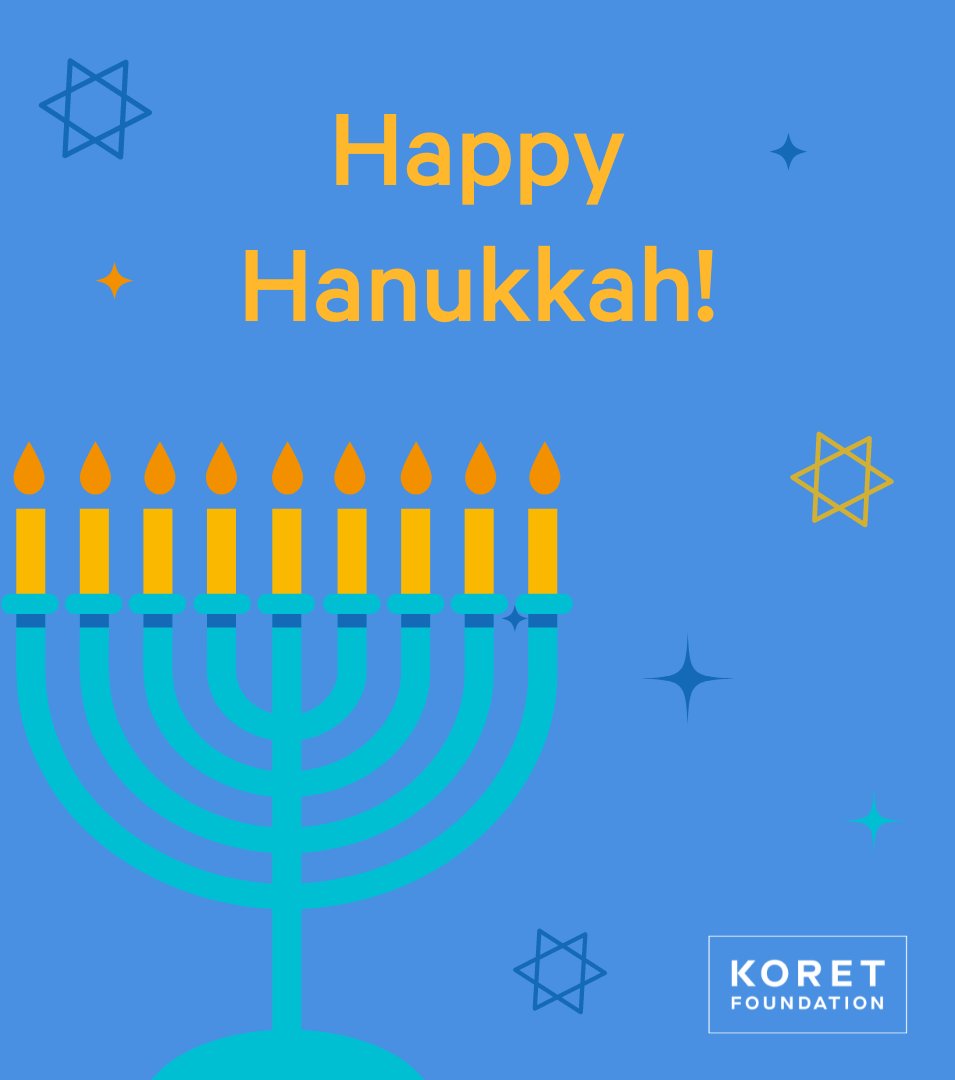 Koret Foundation tweet media