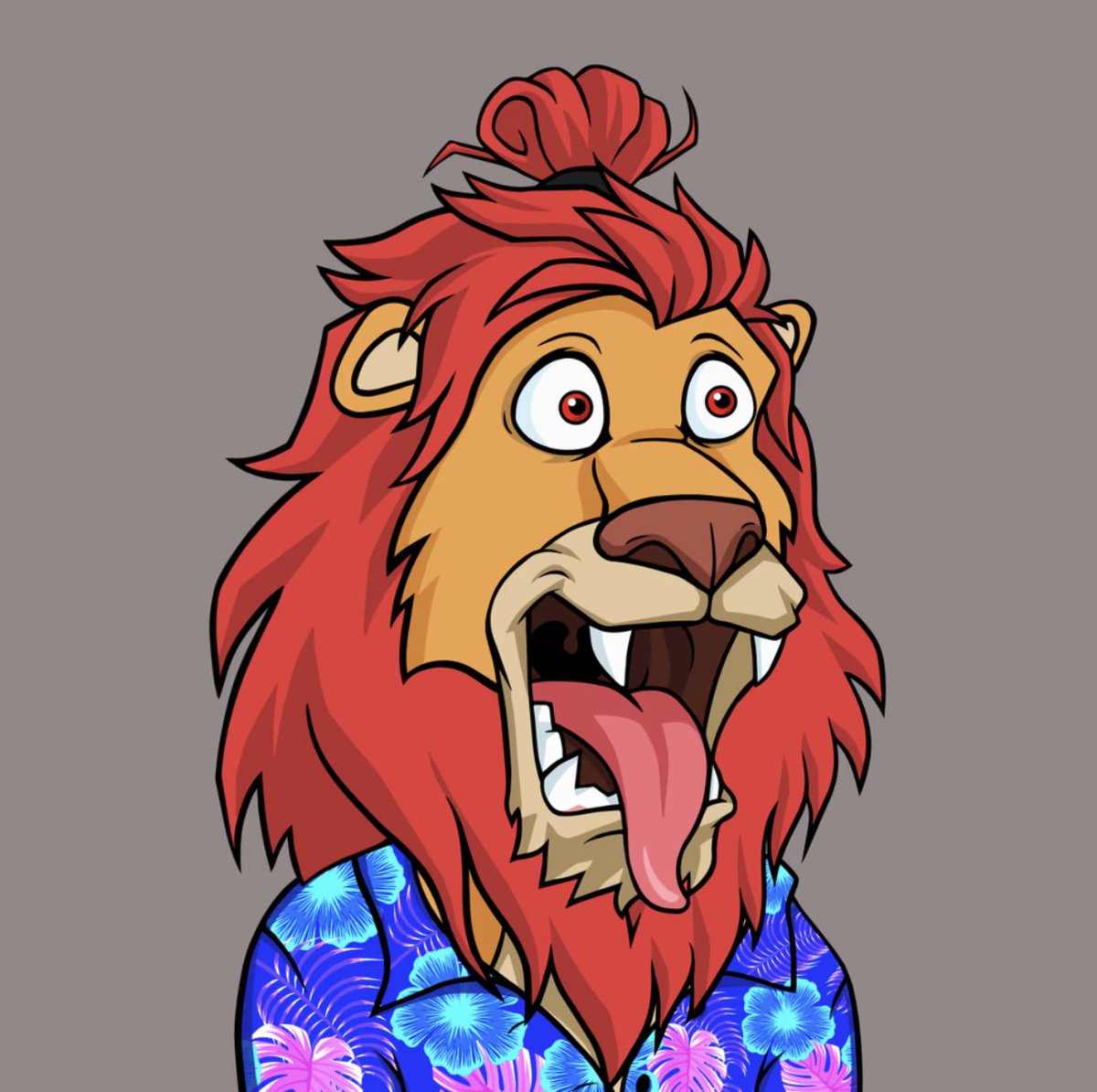 Just Grab another LION, Love his Shirt 👔