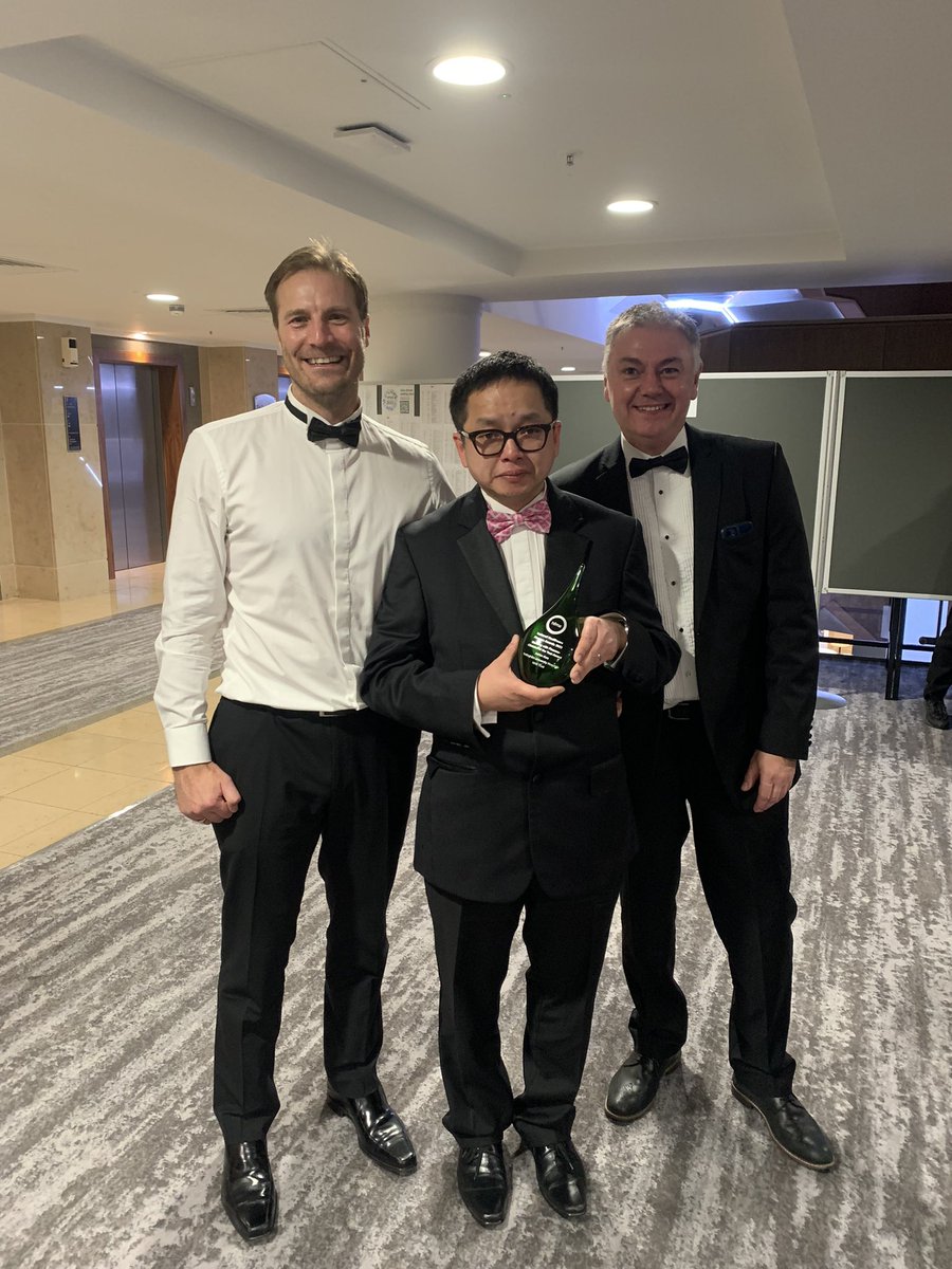 He’s happy honestly, they’re happy tears 🤣 @adrian_kwa @Costing_Legend We did it again! Best in the country at what we do @NUH_WAVE