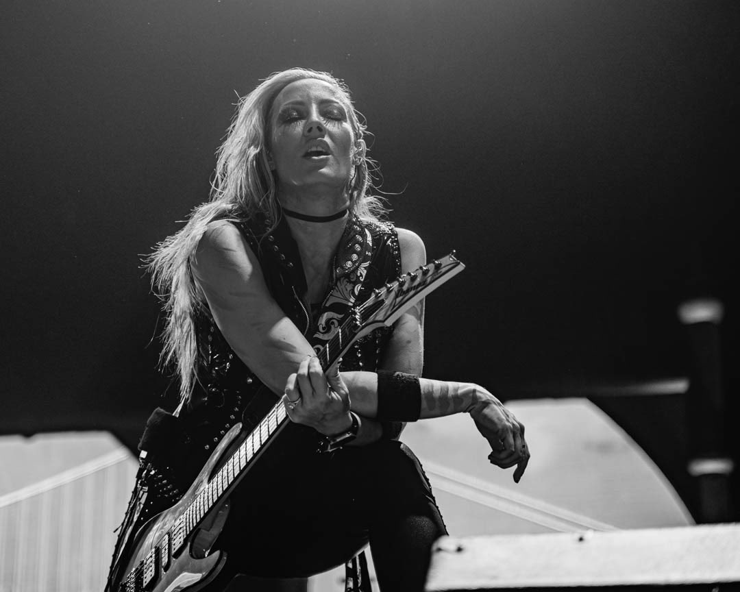 Happy Birthday to the phenomenal guitarist @hurricanenita ! Glad I got to catch her playing twice this year. Hoping to catch a few more next year. Such an incredible artist. #nitastrauss #hurricanenita #guitarist #rockandroll #happybirthday #alicecooper #ibanez