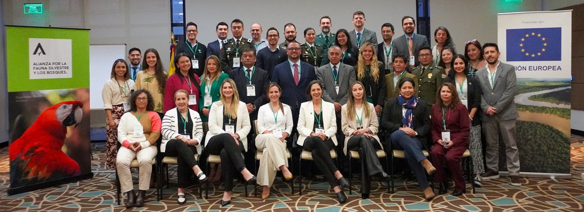 (1/2) @GLAatLC was honored to participate in the 'Regional Symposium of Criminal Investigators against Wildlife Trafficking' for law enforcement and prosecutors from Colombia, Ecuador, Peru, Bolivia, and Brazil. Organized by @WCSColombia in the framework of #AlianzaFaunaYBosques.