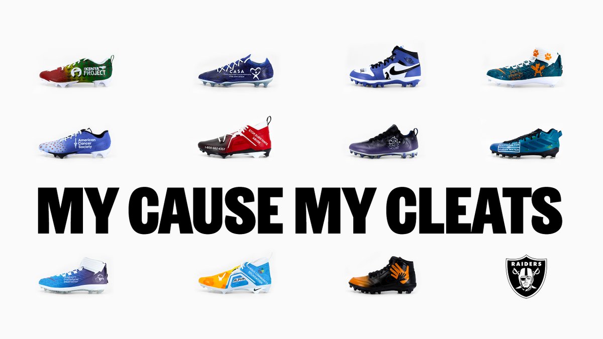 This weekend, our players will be wearing cleats that represent causes closest to them.

#MyCauseMyCleats