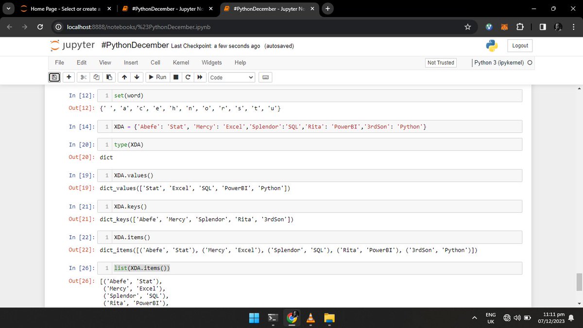 SoloJah1's tweet image. Day7: #PythonDecember

Converting Data Types
