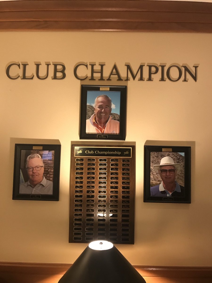 Going through my photos, this is one I won’t delete.
Note it was a few years ago 😉 
#IndianWellsCC
#ClubChampion
#Golf