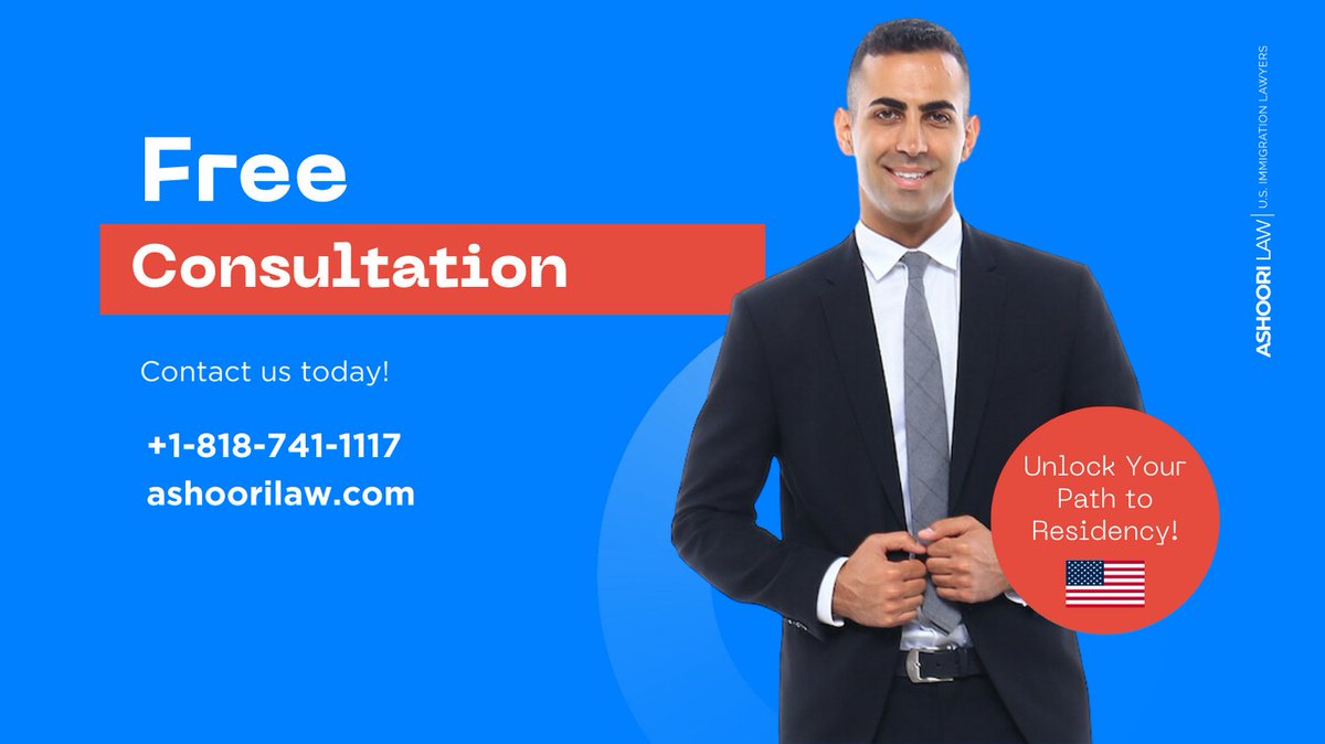 AshooriLaw's tweet image. Secure your consultation today and take the first step towards permanent residency! 
📅 bit.ly/2Ki2eZ9 
📲  +1-818-741-1117
✉️  michael@ashoorilaw.com
#AshooriLaw #PathToResidency #h1bvisa #l1visa #j1visa #l1bvisa #marriagevisa #F1visa #K1visa #usvisas #uscis
