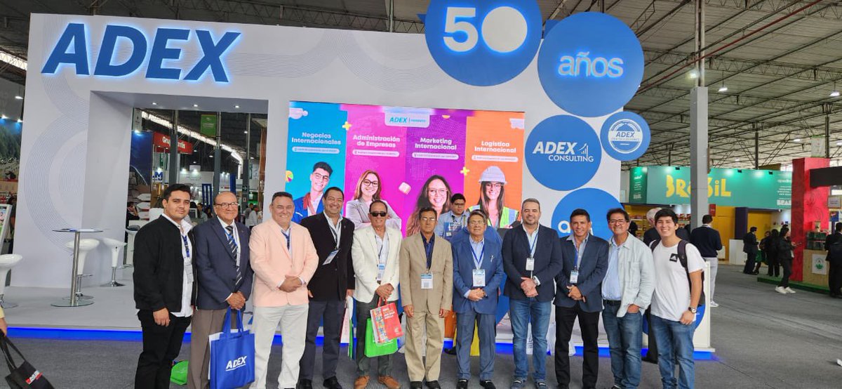 CECOR_1's tweet photo. CECOR anuncia su destacada participación en la Expo feria alimentaria, organizada por (ADEX) en Lima - Peru. En donde interactuaron con lideres de la industria, explotaron tendencias y fortalecieron la presencia de la institución en el ámbito del comercio exterior. https://t.co/sVu0auRs9h