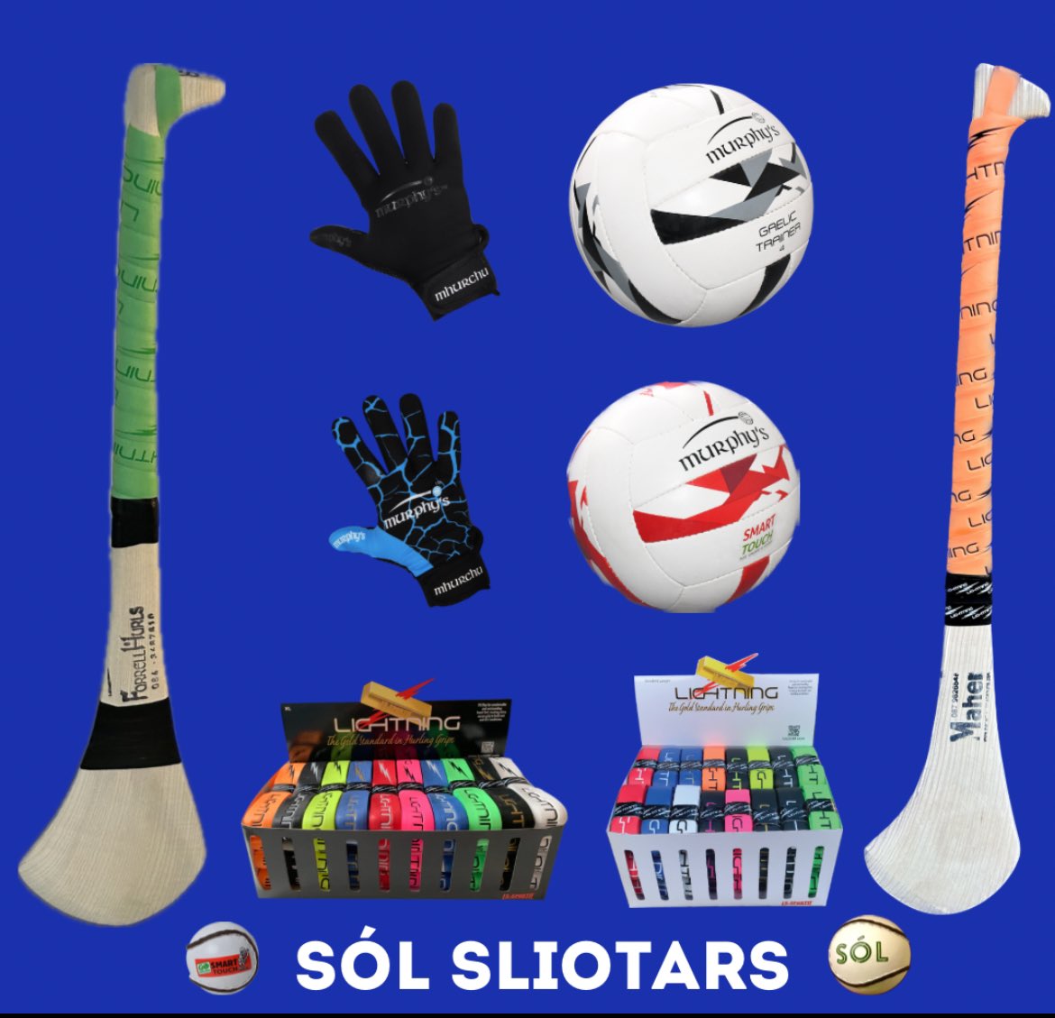 We will be at <a href="/ScreenGAA/">Ballinascreen GAC</a> <a href="/naomhgall/">Naomh Gall</a> and <a href="/_stgens/">St. Genevieve's</a> for this weekends Christmas fairs with our stall of Gaa Equipment.
Hurls, Sliotars, grips, Gaelic Gloves, footballs, rebounders &amp; more.

Ballinascreen Friday 6-9pm
St Genevieve’s High school Sat 10am-2:30pm
Naomh Gall Sunday 1-4pm