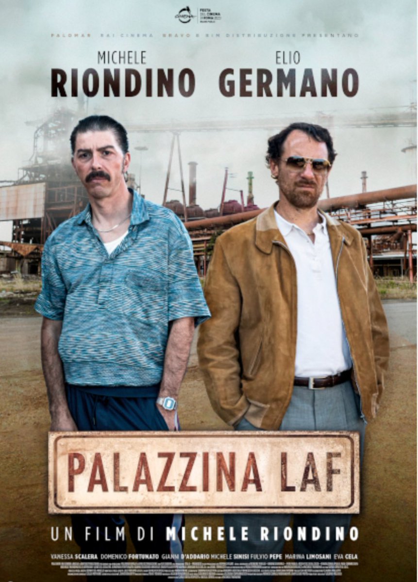 #Riondino è riuscito con assoluta leggerezza a raccontare un tema molto difficile e divisivo, scegliere tra la salute e il lavoro. #ElioGermano ancora una volta dimostra di essere un grandissimo attore. Personaggio centrato.
Il film merita assai. 
#PalazzinaLAF
#AndateAlCinema