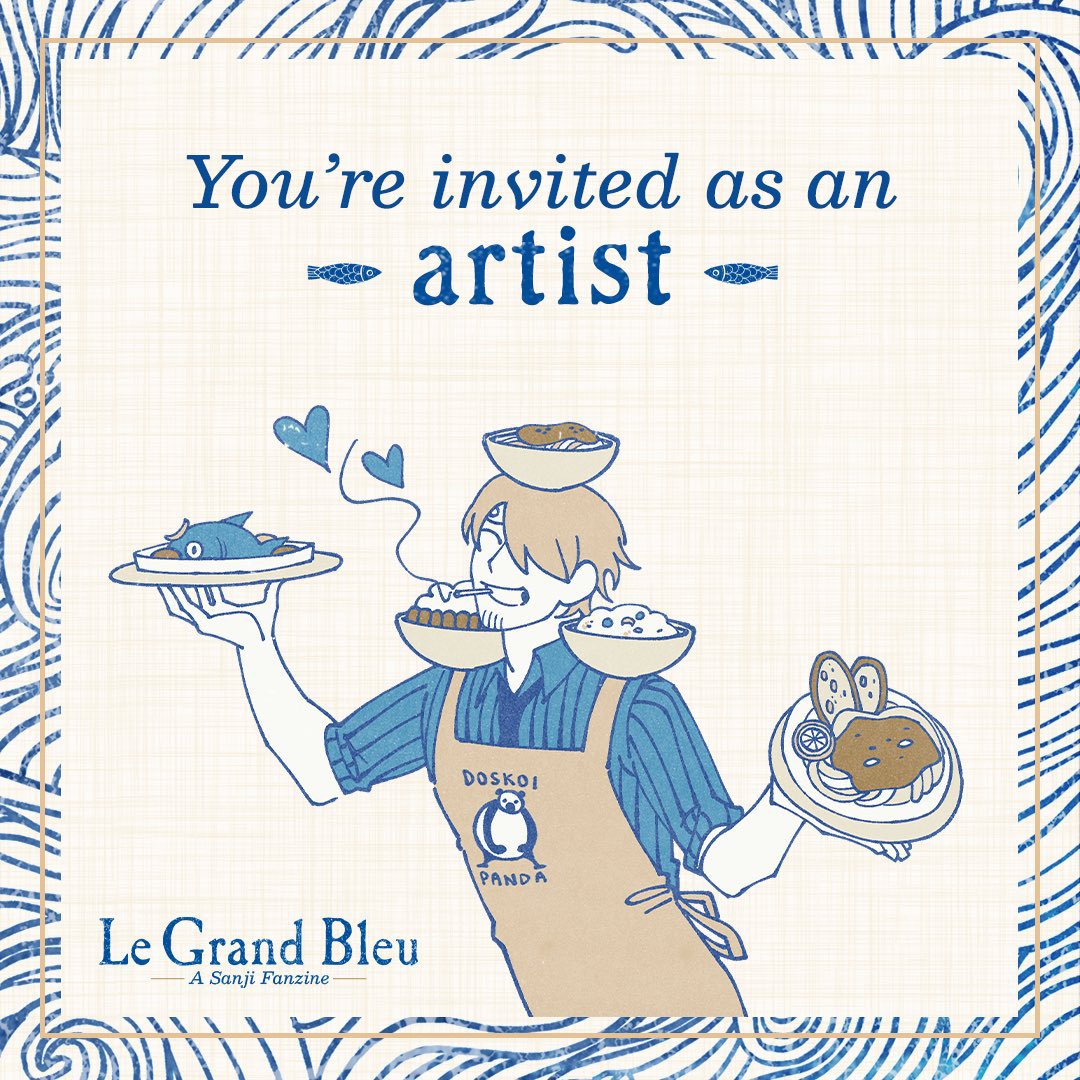 xwxjjn's tweet image. hello~ i have been away for a bit.. BUT! i have been invited to participate in the wonderful @sanji_zine ! how awesome is that?! i am so very excited and honored :-) 💛
