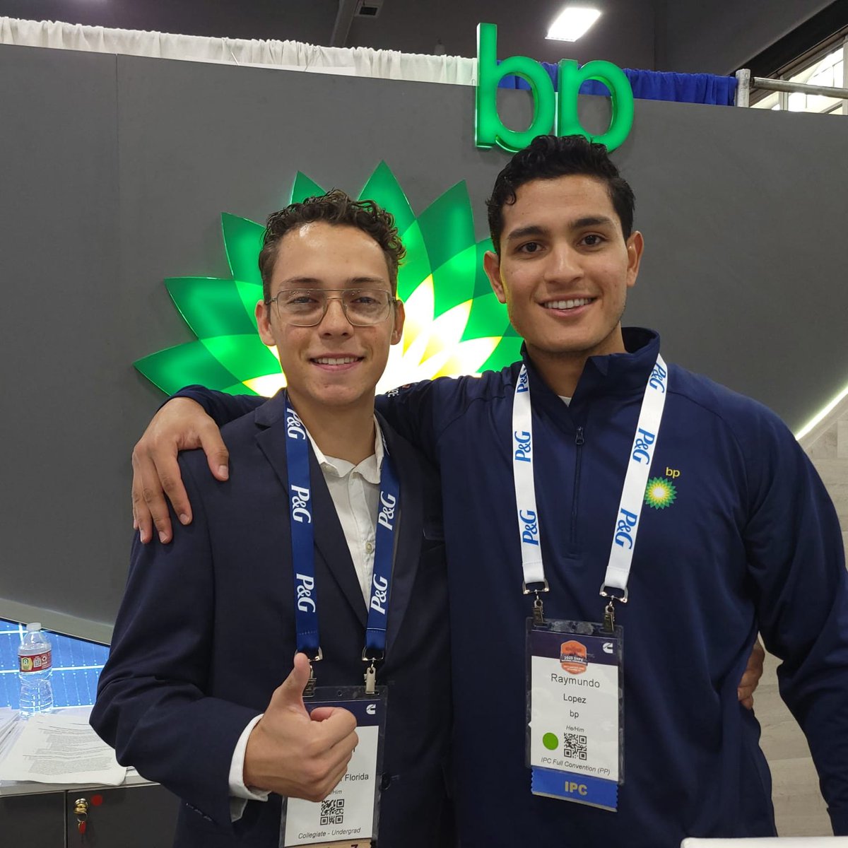 We love to see it! 💚 NAF Alumni Gabriel Leon 22' and his mentor Alumni Ray Lopez 15' met in person for the first time at SHPE's National Conference. NAF's Alumni Mentorship Program is one of the many benefits of our alumni network. Discover more benefits: naf.org/alumni