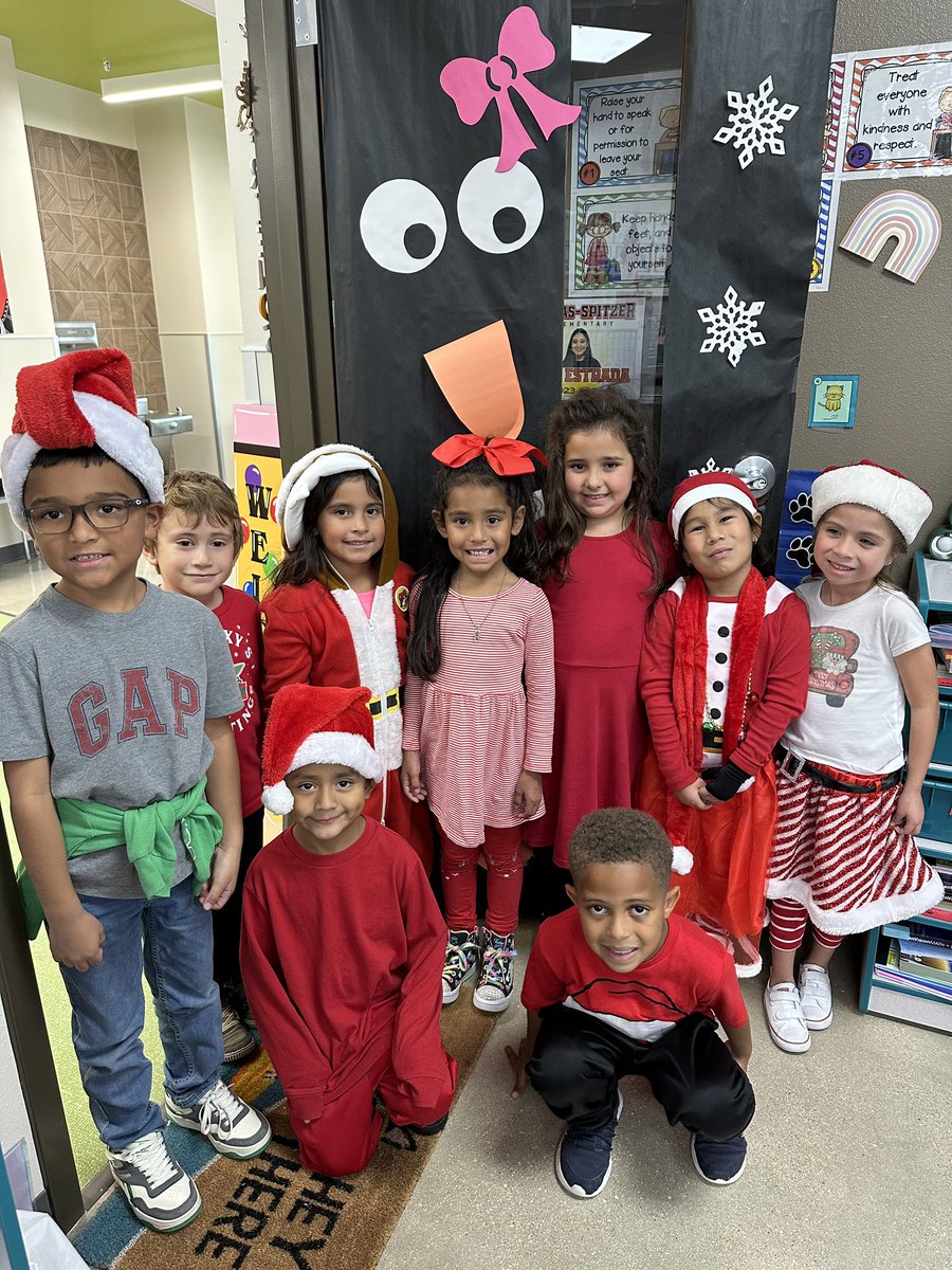 FSES_KinderCrew's tweet photo. Kinder had so much fun reading “Santa’s Stuck” and coming up with our own silly ways to help our friend unstick himself from our chimney 🤪🎅🎄 https://t.co/4vLCTHaacj
