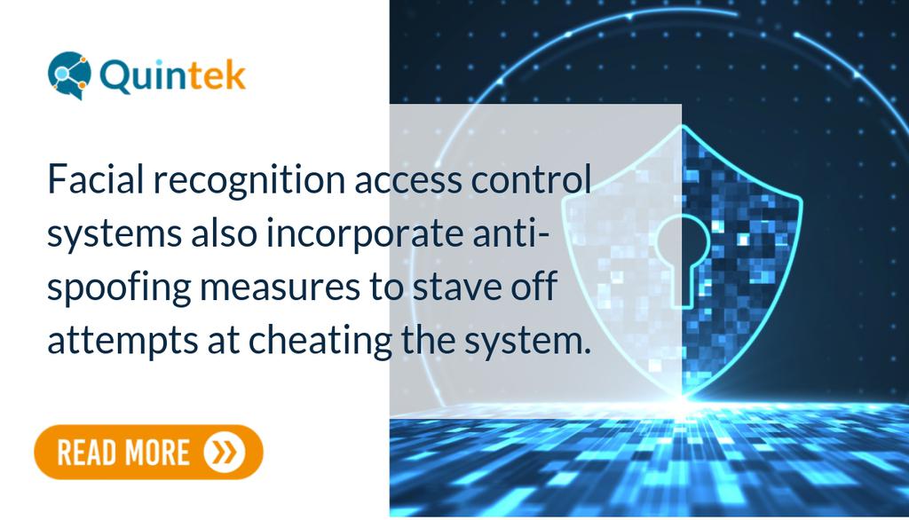 QuintekUK's tweet image. Discover how facial recognition access control systems work and the benefits of using this advanced biometric technology for secure access control.

Read more 👉 lttr.ai/ALH3x

#AdvancedBiometricTechnology #SecureAccessControl #FaceRecognitionAccessControl