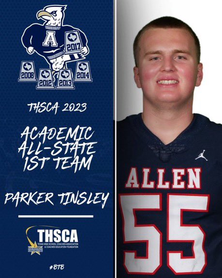 ptinsley52's tweet photo. Proud to be named 1st team Academic All-State. 🅰️🆙🦅🦅 @CoachLWig @LarryWMcrae @alleneaglesfb #BTB #bosshoggs https://t.co/K0M2fLGHxv