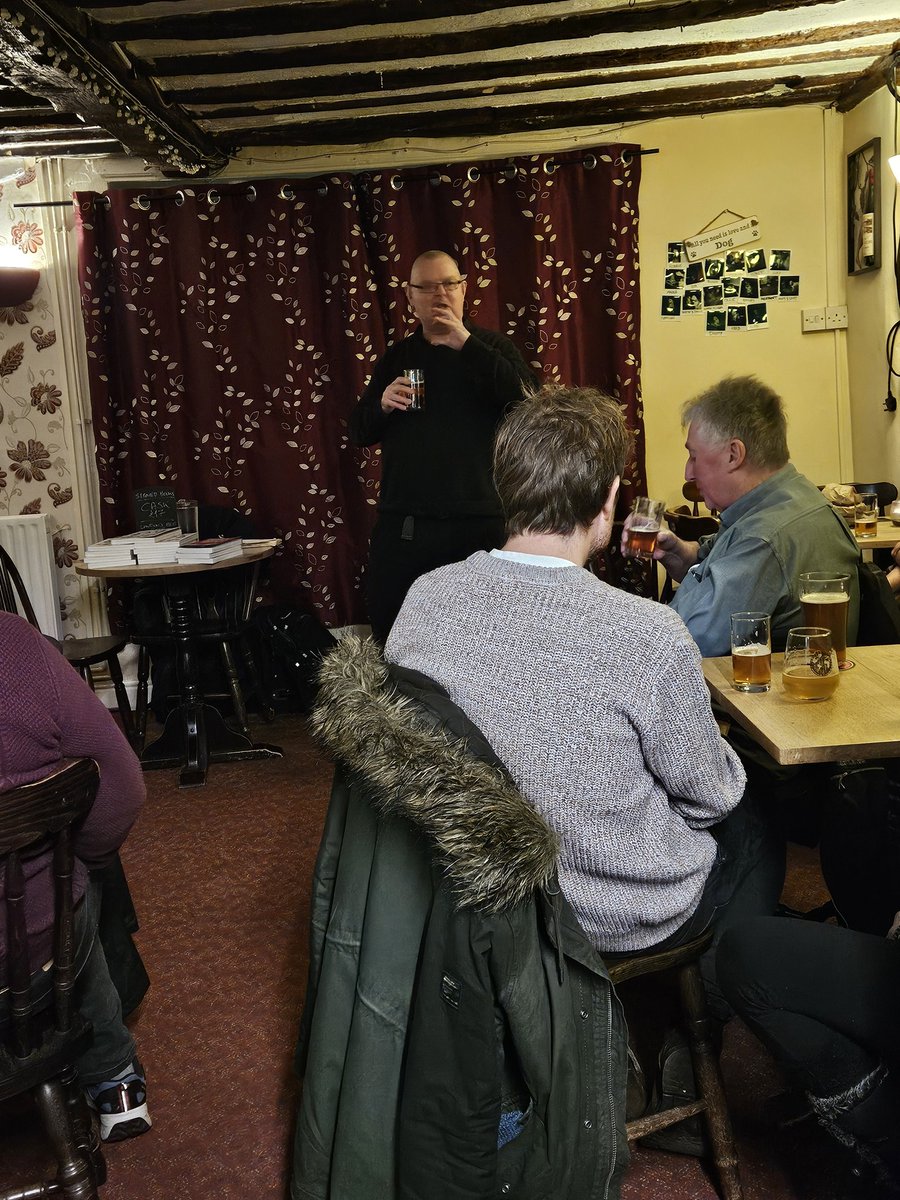 Victoria Inn (@victoriainncol) on Twitter photo A fantastic evening with <a href="/desdemoor/">Des de Moor 🏳️🌈</a> talking all things #cask & #beer. All that attended have given me very positive feedback.
Some tasty beers were drank, informative conversations had & even a few history lessons.
Pick up Des's book if you haven't already. A fantastic evening with <a href="/desdemoor/">Des de Moor 🏳️🌈</a> talking all things #cask & #beer. All that attended have given me very positive feedback.
Some tasty beers were drank, informative conversations had & even a few history lessons.
Pick up Des's book if you haven't already.