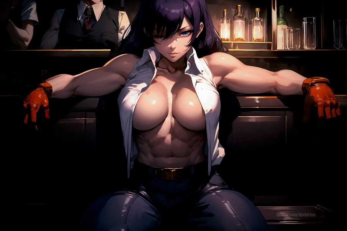 kishirisu's tweet photo. #Roberta #BlackLagoon #AIイラスト #Aiart https://t.co/F9BW5g2BMl