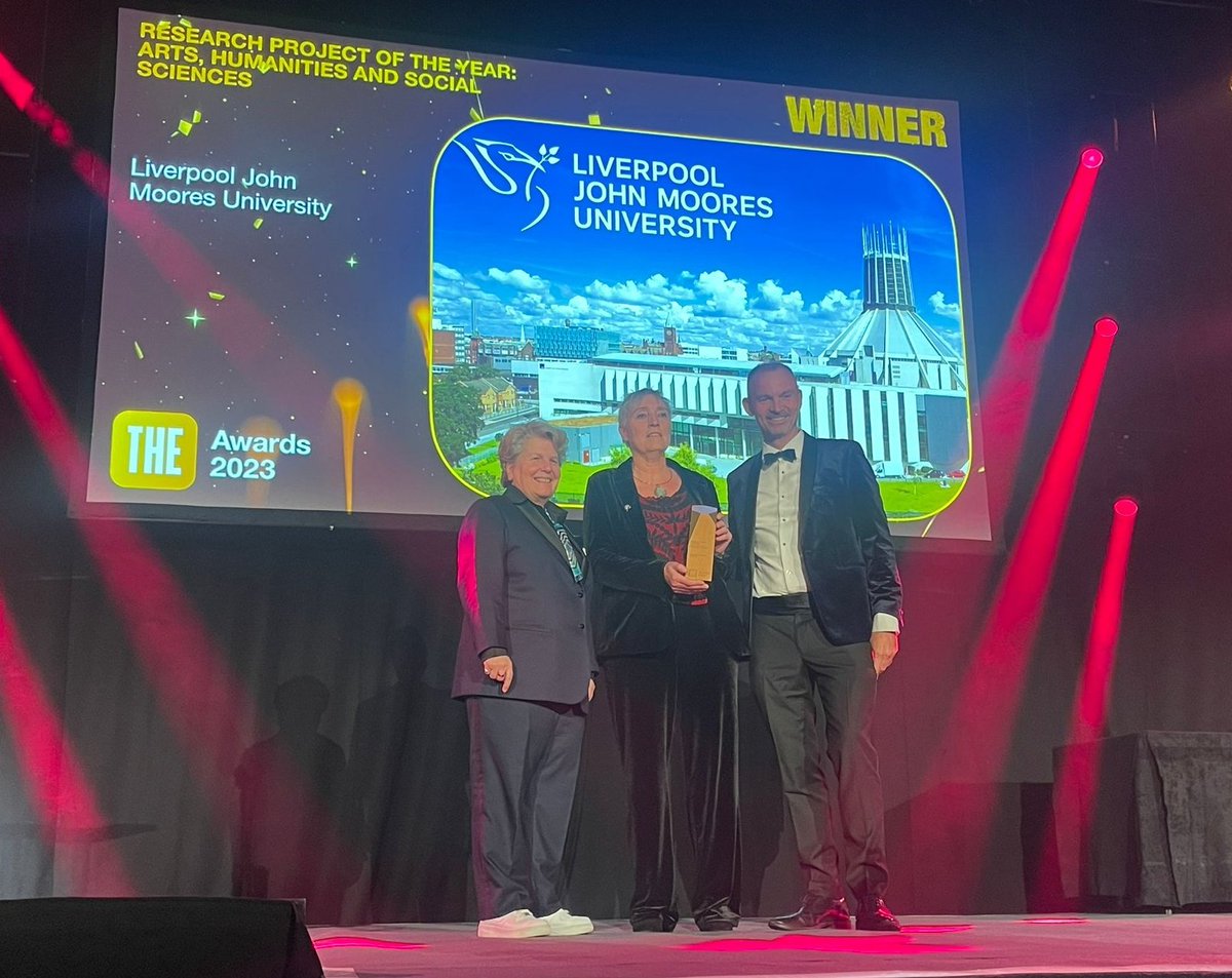 @covcampus @billatnapier @EdinburghNapier @_Emilie_Edwards @MiddlesexUni @LSHTM @sheffhallamuni @sheffielduni @rncmlive @PlymUni @cardiffmet Research Project of the Year: Arts, Humanities & Social Sciences is @facelabljmu @LJMU, which is using craniofacial anthropology and forensic art to identify migrants who have died trying to reach Europe, thus bringing closure to their loved ones #THEAwards