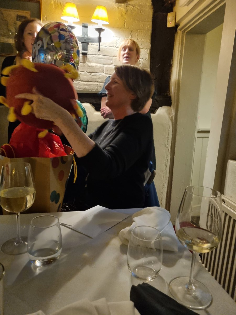 Hard to believe it's a week ago already since the HONs had a special dinner in honour of our Chief Nurse Lorna Wilkinson who retires later this month, congratulations and very best wishes for your next exciting chapter. @lornawilko @FrimleyHealth