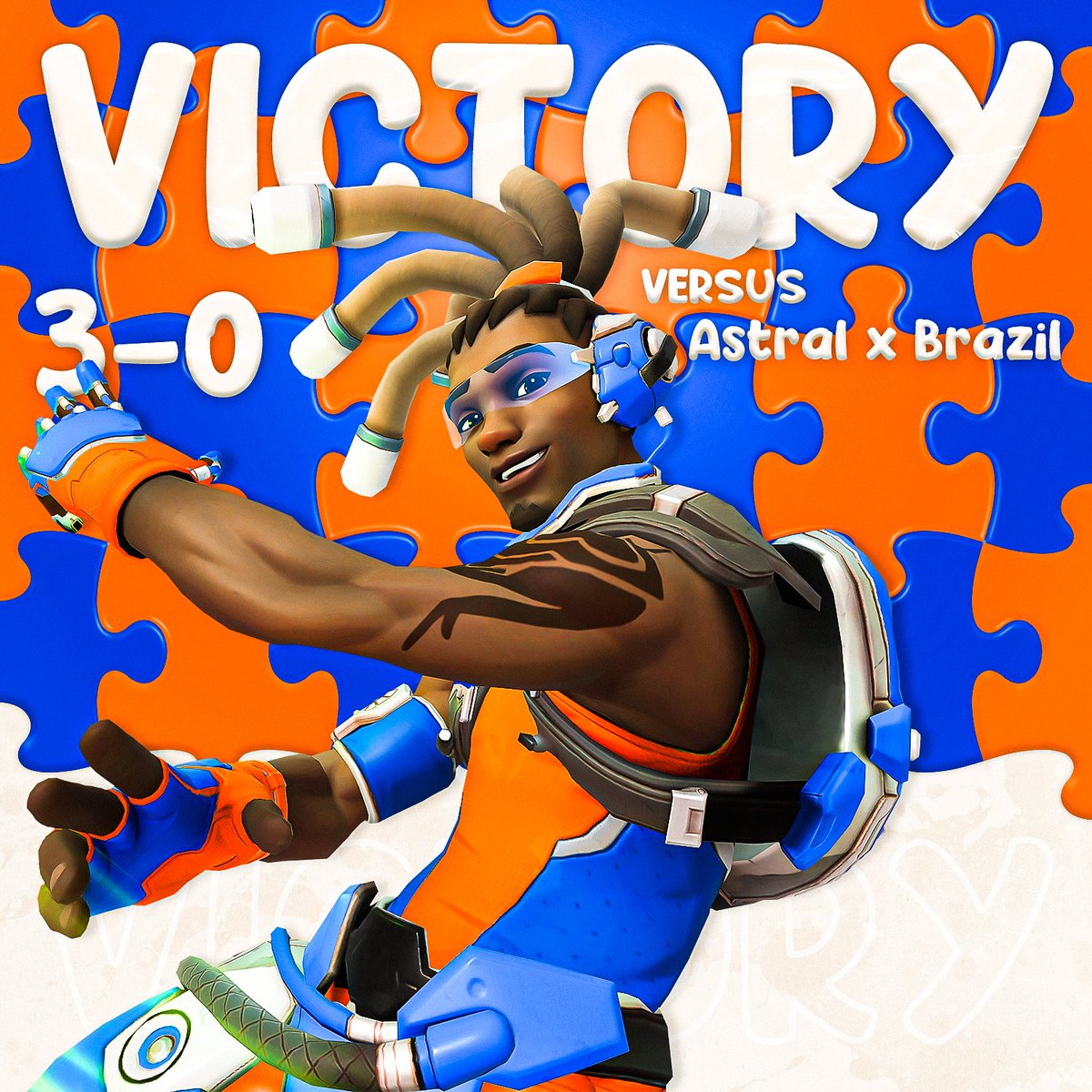 🇬🇧 Another day, another win and another 3/0! GG Astral x Brazil! Things will get very interesting next week against SAE - TrqstTheProcess!

🇫🇷 Un nouveau jour, une nouvelle victoire 3/0! GG Astral x Brazil! Rdv mercredi prochain contre SAE - TrqstTheProcess!

🧩