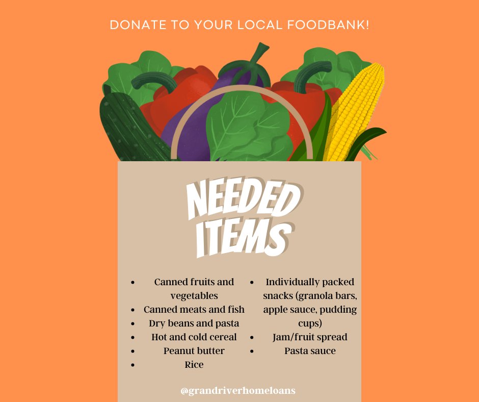 grandriverhl's tweet photo. More and more people are relying on the food bank to put a meal on their table, and together, we can make a difference.
Consider gifting a donation to your local food bank
 
#SeasonOfGiving #GiveBack #SupportLocalFoodBank #thefoodbankofwaterlooregion https://t.co/zHsxeVZSVO