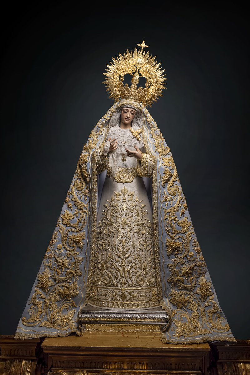 «…Virgen Santa, Virgen pura,
vida, esperanza y dulzura
del alma que en ti confía,
Madre de Dios, Madre mía...»
 
Es VIERNES DEL SEÑOR

#viernesdelSeñor
#InmaculadaConcepción