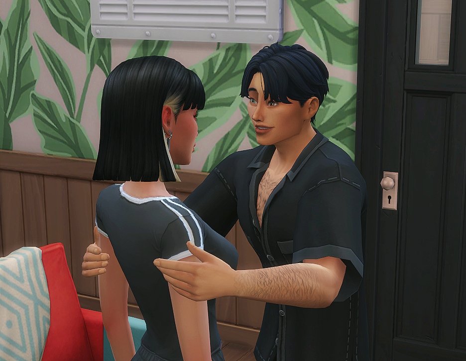 eden_simstwt's tweet photo. this new interaction is so cute 🥺 https://t.co/1cwSV3hLfs