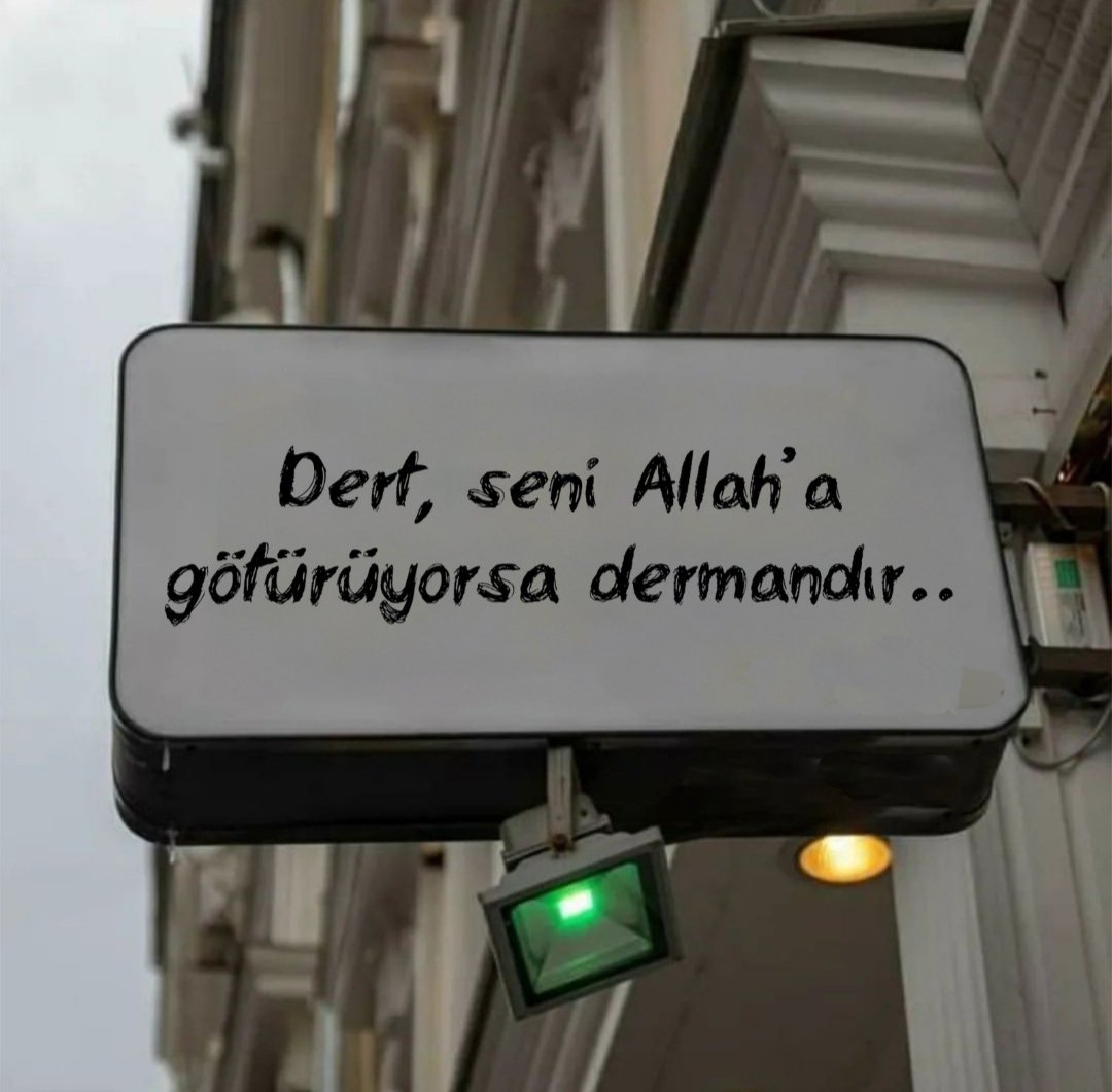 Dert, seni Allah'a götürüyorsa dermandır..