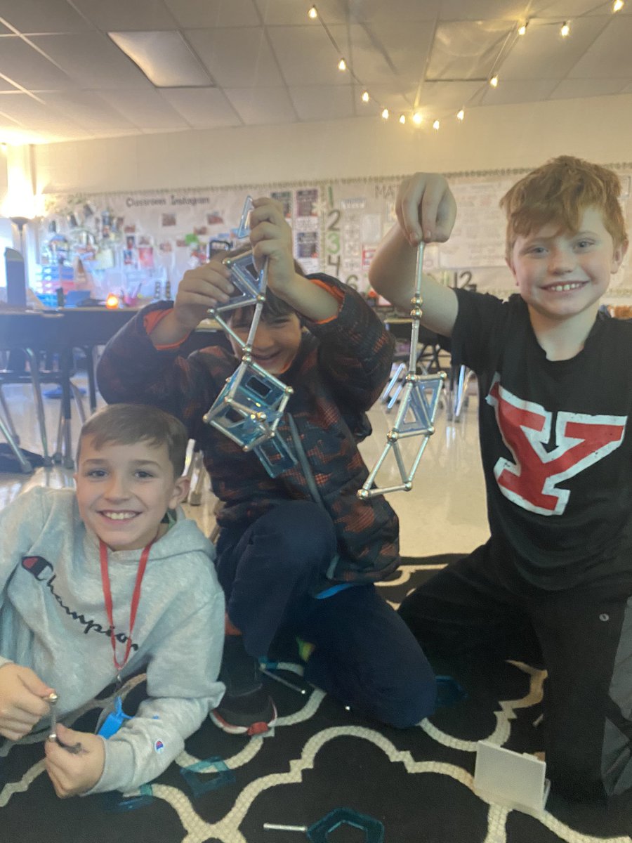 For the first time EVER, two students saved enough punches and we had lunch with the teacher TWO days in a row. They said that was the strategy to get the most magnet tile game time together. I knew something was up when they asked to save the creations from yesterday!🤭<a href="/115ccgs/">Circle Center Grade School</a>