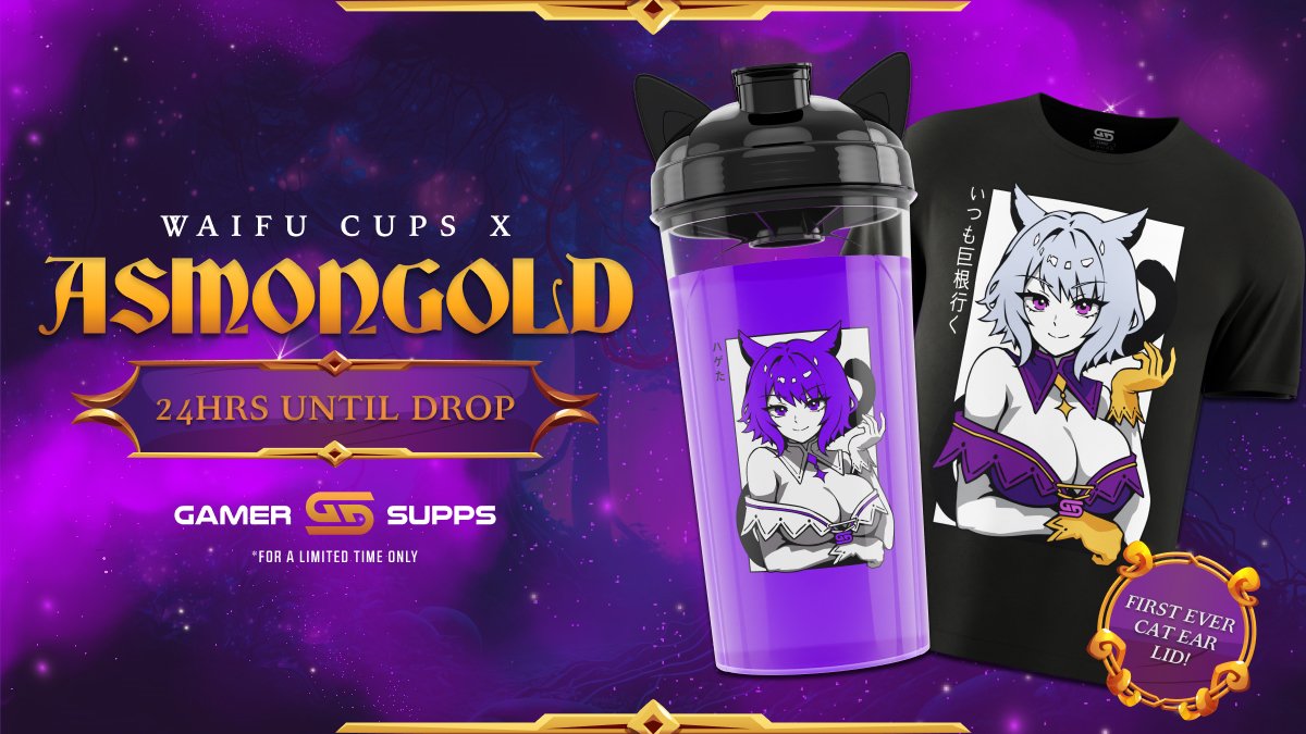 Gamer Supps - We have not 1 but 3 new Waifu Cups for preorder