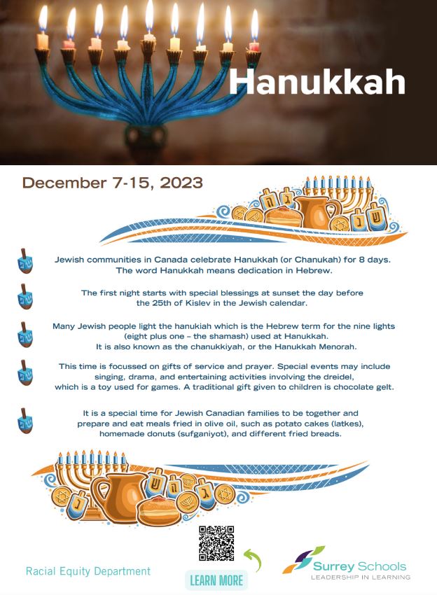 Surrey_Schools's tweet photo. Happy Hanukkah to those who are celebrating this week!
#sd36learn #hanukkah #chanukah #SurreyBC #WhiteRockBC @racialEQ36 https://t.co/tpJ5FYVeH2